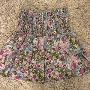 floral skirt